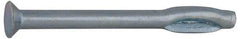 Value Collection - 1/4" Diam, 1/4" Drill, 3-1/2" OAL, 1-1/2" Min Embedment Split-Drive Concrete Anchor - Steel, Zinc-Plated Finish, Flat Head - Industrial Tool & Supply