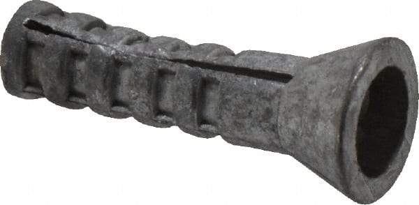 Value Collection - 1/4" Diam, 1/4" Drill, 1" OAL, 1" Min Embedment Plug Concrete Anchor - Lead Alloy - Industrial Tool & Supply