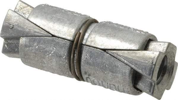 Value Collection - 5/16" Diam, 5/8" Drill, 1-1/4" OAL, Double Expansion Concrete Anchor - Zinc - Industrial Tool & Supply
