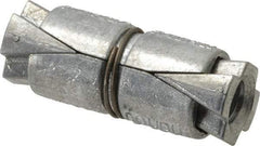 Value Collection - 5/16" Diam, 5/8" Drill, 1-1/4" OAL, Double Expansion Concrete Anchor - Zinc - Industrial Tool & Supply