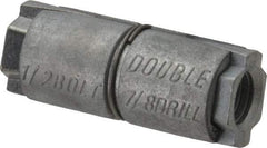 Value Collection - 1/2" Diam, 7/8" Drill, 2" OAL, 1" Min Embedment Double Expansion Concrete Anchor - Zinc - Industrial Tool & Supply