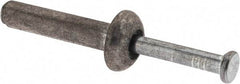 Value Collection - 3/16" Diam, 3/16" Drill, 7/8" OAL, 2-3/4" Min Embedment Hammer Drive Concrete Anchor - Zamac Alloy, Zinc-Plated Finish, Mushroom Head - Industrial Tool & Supply