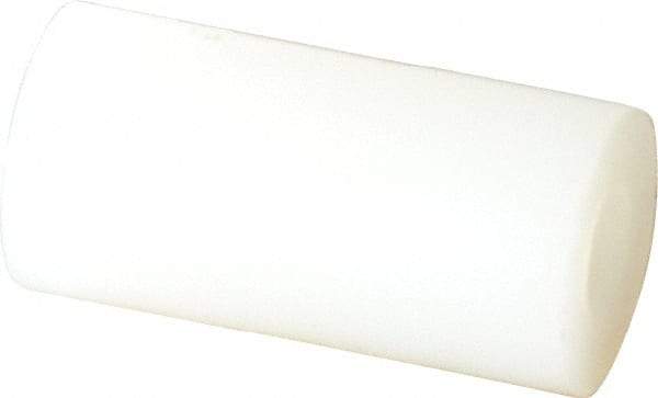 Made in USA - 0.115" ID x 1/4" OD, #4 Screw, Grade 6/6 Nylon Female Unthreaded Circuit Board Spacer - Round Body, 1/2" OAL - Industrial Tool & Supply