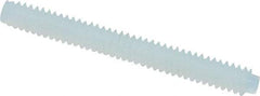 Made in USA - #4-40 UNC, 1" Length of Thread, Soft Tip Point Set Screw - Nylon - Industrial Tool & Supply