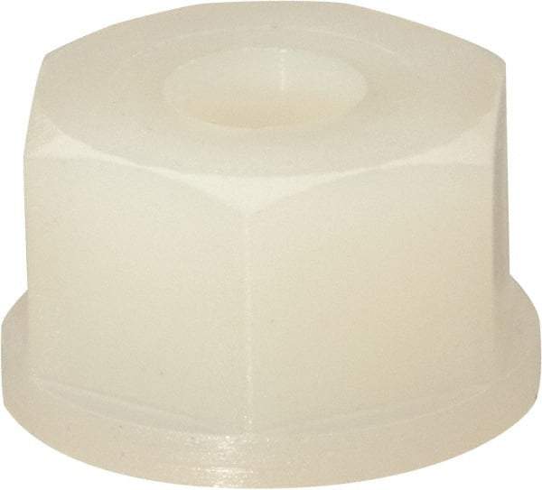 Made in USA - #10-24 UNC Hex Lock Nut with Nylon Insert - 1/4" High - Industrial Tool & Supply