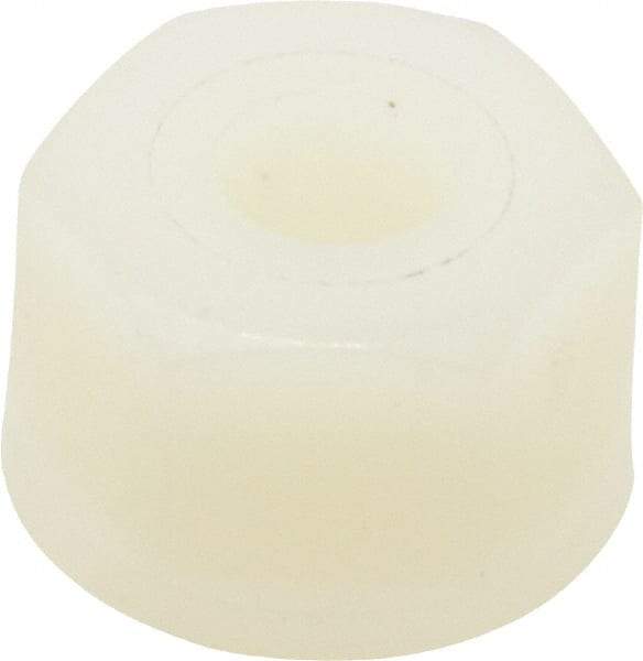 Made in USA - #10-32 UNF Hex Lock Nut with Nylon Insert - 1/4" High - Industrial Tool & Supply