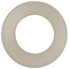 Made in USA - 7/16" Screw, Grade 6/6 Nylon Standard Flat Washer - 11.25mm ID x 3/4" OD, 1.57mm Thick - Industrial Tool & Supply