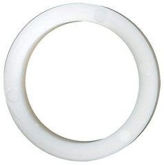 Made in USA - 13/16" Screw, Grade 6/6 Nylon Standard Flat Washer - 20.62mm ID x 26.85mm OD, 3.18mm Thick - Industrial Tool & Supply