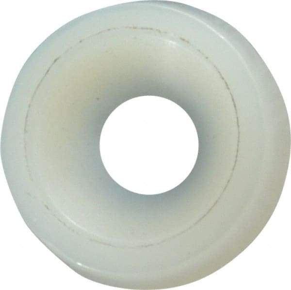 Made in USA - 2.54mm Thick, Nylon, Standard Countersunk Washer - 3.63mm ID x 11.1mm OD - Industrial Tool & Supply
