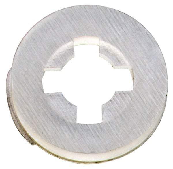 Made in USA - #2 Screw, 0.078" ID, Nylon Internal Tooth Lock Washer - 13/64" OD, Grade 6/6 - Industrial Tool & Supply