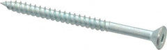 Value Collection - #12, 3" OAL, Square Drive, Flat Head Wood Screw - Industrial Tool & Supply