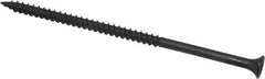 Value Collection - #10, 4" OAL, Phillips Drive Bugle Head, Steel Drywall Screws - Black Phosphate Finish, Grade 2 - Industrial Tool & Supply