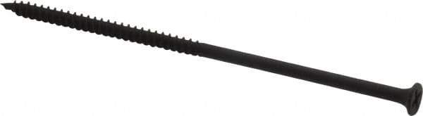 Value Collection - #10, 5" OAL, Phillips Drive Bugle Head, Steel Drywall Screws - Black Phosphate Finish, Grade 2 - Industrial Tool & Supply