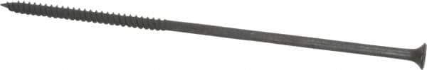 Value Collection - #10, 6" OAL, Phillips Drive Bugle Head, Steel Drywall Screws - Black Phosphate Finish, Grade 2 - Industrial Tool & Supply