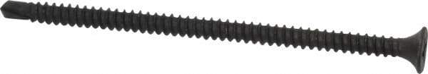 Value Collection - #8, 3" OAL, Phillips Drive Bugle Head, Steel Drywall Screws - Black Phosphate Finish, Grade 2 - Industrial Tool & Supply