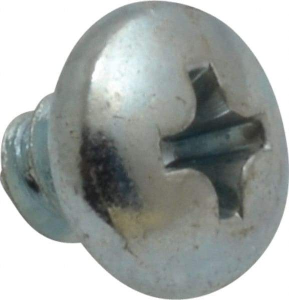 Value Collection - #10 Pan Head Phillips Sheet Metal Screw - Steel, 1/4" Length Under Head, Grade 2 - Industrial Tool & Supply