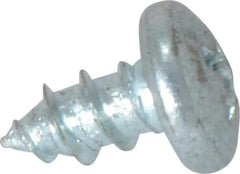 Value Collection - #10 Pan Head Phillips Sheet Metal Screw - Steel, 3/8" Length Under Head, Grade 2 - Industrial Tool & Supply