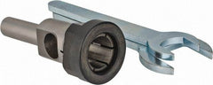 Procunier - 3/4" Straight Shank Diam Tapping Chuck/Holder - 1/4 to 1-1/8" Tap Capacity, 3-1/8" Projection - Exact Industrial Supply