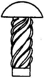 Value Collection - #14 Round Head Sheet Metal Screw - Steel, 1/2" Length Under Head, AISI 1016, ASME B18.6.3 & ASME B18.6.4, Grade 1016-1024 - Industrial Tool & Supply