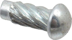 Value Collection - #2 Round Head Sheet Metal Screw - Steel, 1/4" Length Under Head, AISI 1016, ASME B18.6.3 & ASME B18.6.4, Grade 1016-1024 - Industrial Tool & Supply