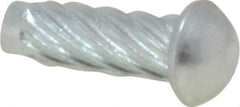 Value Collection - #2 Round Head Sheet Metal Screw - Steel, 5/16" Length Under Head, AISI 1016, ASME B18.6.3 & ASME B18.6.4, Grade 1016-1024 - Industrial Tool & Supply