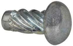 Value Collection - #4 Round Head Sheet Metal Screw - Steel, 1/4" Length Under Head, AISI 1016, ASME B18.6.3 & ASME B18.6.4, Grade 1016-1024 - Industrial Tool & Supply