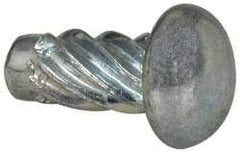 Value Collection - #4 Round Head Sheet Metal Screw - Steel, 1/4" Length Under Head, AISI 1016, ASME B18.6.3 & ASME B18.6.4, Grade 1016-1024 - Industrial Tool & Supply