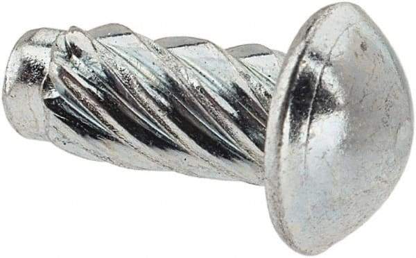 Value Collection - #6 Round Head Sheet Metal Screw - Steel, 5/16" Length Under Head, AISI 1016, ASME B18.6.3 & ASME B18.6.4, Grade 1016-1024 - Industrial Tool & Supply