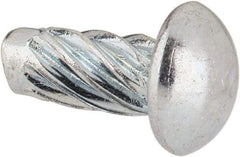 Value Collection - #8 Round Head Sheet Metal Screw - Steel, 3/8" Length Under Head, AISI 1016, ASME B18.6.3 & ASME B18.6.4, Grade 1016-1024 - Industrial Tool & Supply