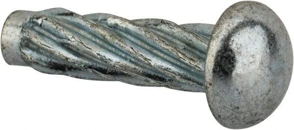 Value Collection - #8 Round Head Sheet Metal Screw - Steel, 5/8" Length Under Head, AISI 1016, ASME B18.6.3 & ASME B18.6.4, Grade 1016-1024 - Industrial Tool & Supply