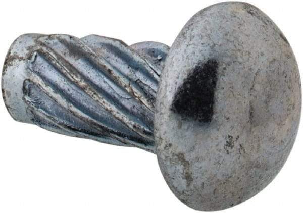 Value Collection - #10 Round Head Sheet Metal Screw - Steel, 3/8" Length Under Head, AISI 1016, ASME B18.6.3 & ASME B18.6.4, Grade 1016-1024 - Industrial Tool & Supply