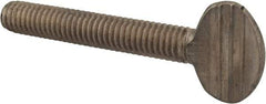 Value Collection - 5/16-18 Oval Shoulderless Grade 18-8 Stainless Steel Thumb Screw - 2" OAL, 0.78" Head Height - Industrial Tool & Supply