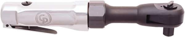 Chicago Pneumatic - 1/2" Drive, 150 RPM, 50 Ft/Lb Torque Ratchet Wrench - Inline Handle, 3.7 CFM, 90 psi, 1/4" NPT Inlet - Industrial Tool & Supply