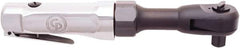 Chicago Pneumatic - 1/2" Drive, 150 RPM, 50 Ft/Lb Torque Ratchet Wrench - Inline Handle, 3.7 CFM, 90 psi, 1/4" NPT Inlet - Industrial Tool & Supply