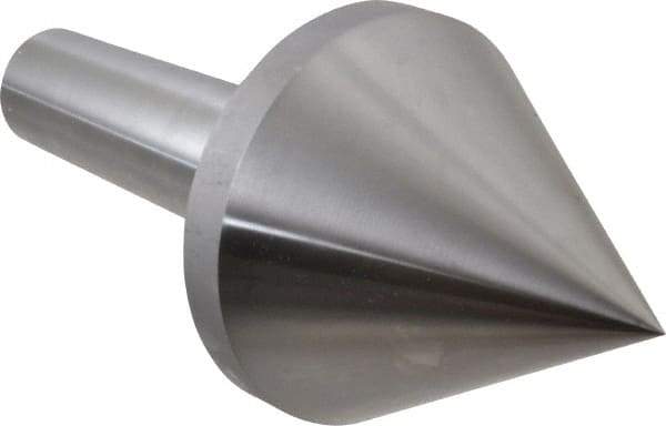 Riten - MT5 Taper Shank, Live Center - 4-1/2" Point Diam, 4-7/16" Point Len, 1,500 Lb Max Workpc, Pipe Nose Point - Industrial Tool & Supply