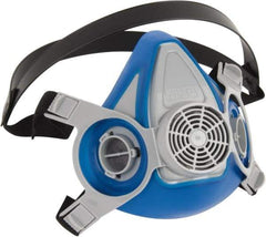 MSA - Series Advantage 200 LS, Size M Half Mask Respirator - 2-Point Suspension, Bayonet Connection - Industrial Tool & Supply