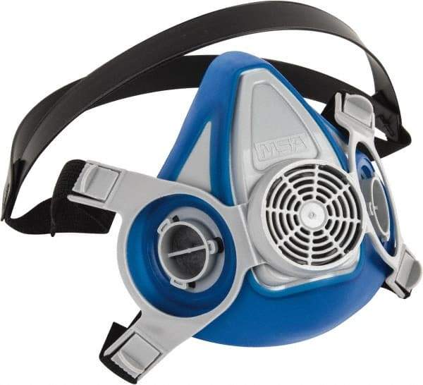 MSA - Series Advantage 200 LS, Size L Half Mask Respirator - 2-Point Suspension, Bayonet Connection - Industrial Tool & Supply