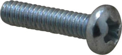 Value Collection - #2-56 UNC, 3/8" Length Under Head Phillips Drive Machine Screw - Pan Head, Grade J82 Steel, Zinc-Plated Finish, Without Washer - Industrial Tool & Supply