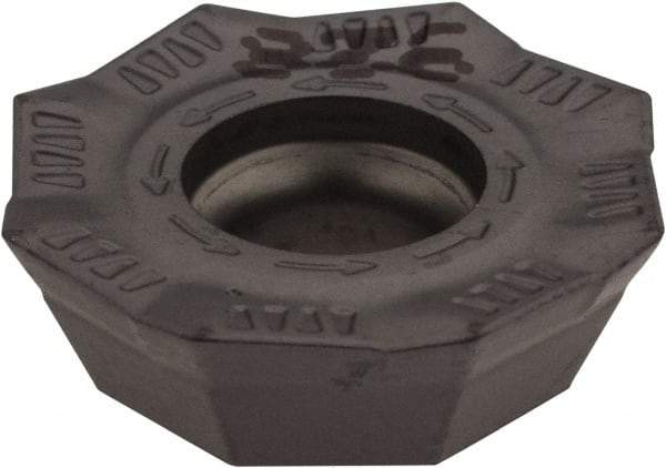 Iscar - OEMT060405 76 Grade IC928 Carbide Milling Insert - TiAlN Finish, 0.1866" Thick, 0.5618" Inscribed Circle, 0.5mm Corner Radius - Industrial Tool & Supply