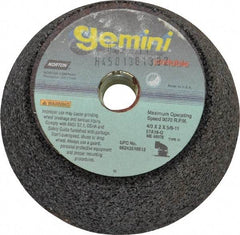 Norton - 4" Diam, 2" Overall Thickness, 16 Grit, Type 11 Tool & Cutter Grinding Wheel - Very Coarse Grade, Aluminum Oxide, Q Hardness, 9,070 RPM - Industrial Tool & Supply