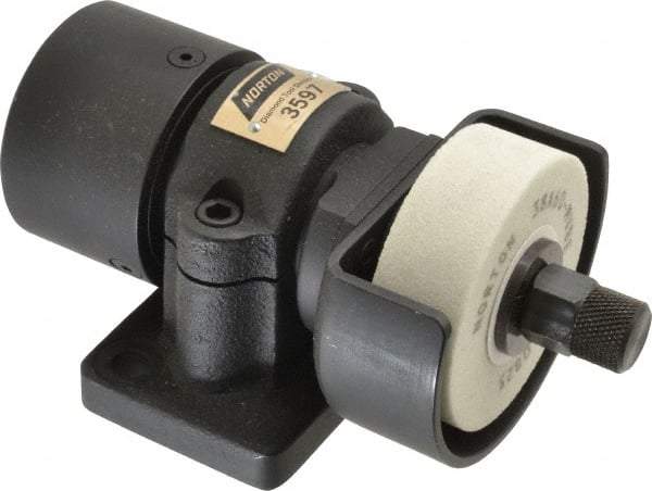 Norton - Truing Device - Includes (1) 3 x 1 x 1/2" Grinding Wheel - Industrial Tool & Supply
