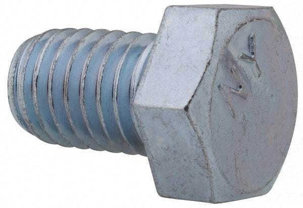 Value Collection - 1/2-13 UNC, 3/4" Length Under Head Hex Head Cap Screw - Fully Threaded, Grade 2 Steel, Zinc-Plated Finish, 3/4" Hex - Industrial Tool & Supply