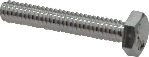 Value Collection - 1/4-20 UNC, 1-1/2" Length Under Head Hex Head Cap Screw - Grade 2024T4 Aluminum, 7/16" Hex - Industrial Tool & Supply