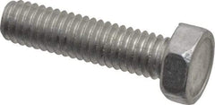 Value Collection - 5/16-18 UNC, 1-1/4" Length Under Head Hex Head Cap Screw - Grade 2024T4 Aluminum, 1/2" Hex - Industrial Tool & Supply