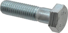Value Collection - M12x1.75mm Metric Coarse, 45mm Length Under Head Hex Head Cap Screw - Partially Threaded, Grade 8.8 Steel, Zinc-Plated Finish, 19mm Hex - Industrial Tool & Supply