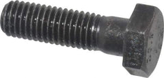 Value Collection - M10x1.50mm Metric Coarse, 35mm Length Under Head Hex Head Cap Screw - Partially Threaded, Grade 10.9 Steel, Black Oxide Finish, 17mm Hex - Industrial Tool & Supply
