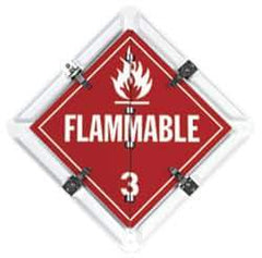 NMC - DOT Flip Placards Type: Standard Number of Legends: 8 - Industrial Tool & Supply