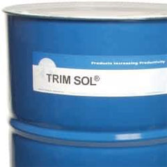 Master Fluid Solutions - Trim SOL LC sf, 54 Gal Drum Cutting & Grinding Fluid - Water Soluble, For Cutting, Grinding - Industrial Tool & Supply