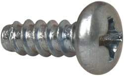 Value Collection - #6 Pan Head Phillips Sheet Metal Screw - Steel, 3/8" Length Under Head, Grade 2 - Industrial Tool & Supply
