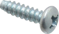 Value Collection - #6 Pan Head Phillips Sheet Metal Screw - Steel, 1/2" Length Under Head, Grade 2 - Industrial Tool & Supply